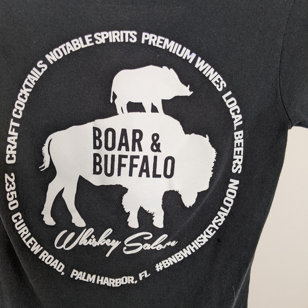 Boar and Buffalo Whiskey Saloon Florida Tshirt